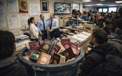 Españoles en el extranjero y sin pasaporte. El caos consular que nadie quiere explicar.